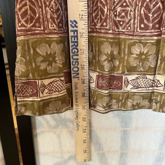 Woolrich Vintage Retro Hawaiian Print Short Sleeve Button Down Shirt M - Picture 4 of 6